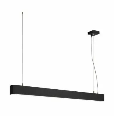 GLENOS�, suspension profil�e int�rieure, 1m, noir, LED, 43W, 4000K, variable 1-10V (1001403)