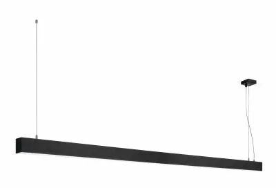 GLENOS�, suspension profil�e int�rieure, 2m, noir, LED, 85W, 4000K, variable 1-10V (1001409)