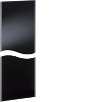 Goulotte design 35x220 mm, noir brillant, L=1020mm (DSK50L10F20)