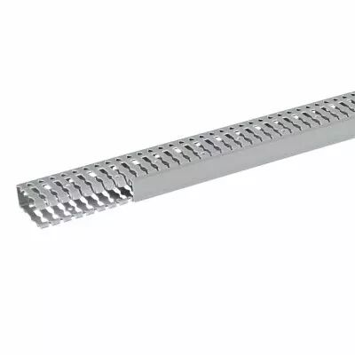 Goulotte Segma 25mmx60mm - Pas de 6mm � 6,5mm - 1 couvercle - Longueur 2m - PVC (21159)