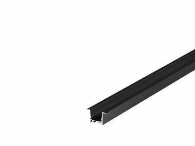 GRAZIA 20, profil � encastrer, 1,5 m, noir (1004926)