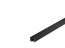 GRAZIA 20, profil en saillie, standard lisse, 3 m, noir (1000525)