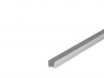 GRAZIA 20, profil en saillie, standard strié, 3 m, alu (1000514)