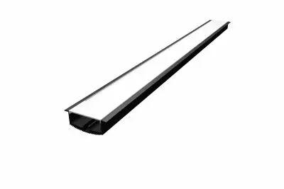 GRAZIA 60, profil � encastrer, 3 m, noir (1004907)