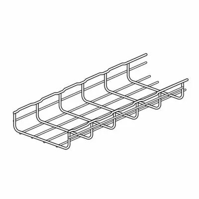 Grille guide-c�bles - Long. 3 m Haut. 54 mm larg. 200 mm (046469)