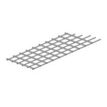 Grille guide-câbles plate - larg. 250 mm - pour baie 33 U - LCS² (046476)