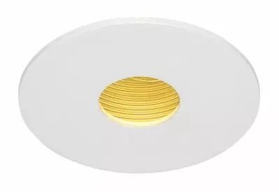 H-LIGHT, encastr� de plafond int�rieur, rond, blanc mat, LED, 11W, 2700K, variable Triac (114481)