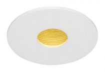 H-LIGHT, encastré de plafond intérieur, rond, blanc mat, LED, 11W, 2700K, variable Triac (114481)