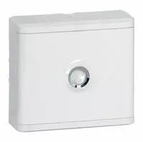 Habillage + porte blanche pour platines de branchement Drivia - Blanc RAL 9003 (401185)