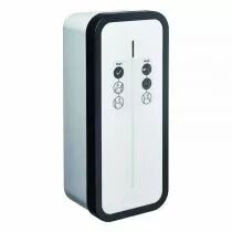 hager - witty start borne de recharge avec cl&eacute; ip55 1x7,4kw 1p t2s, tic et protection (xev1k07t2tpfr)