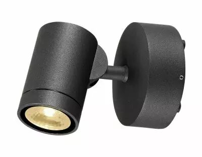 HELIA, applique et plafonnier ext�rieur, simple, anthracite, LED, 8W, 3000K, IP55, variable Triac (233245)