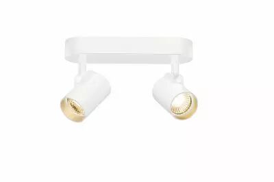 HELIA, applique et plafonnier int�rieur, double, blanc, LED, 18W, 3000K, variable Triac (156511)