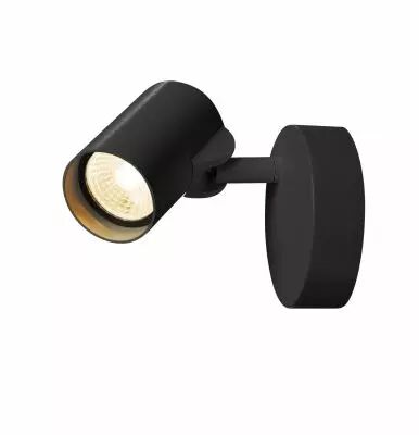 HELIA, applique et plafonnier int�rieur, simple, noir, LED, 11W, 3000K, variable Triac (156500)