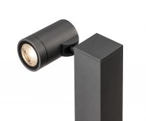 HELIA, borne extérieure, simple, anthracite, LED, 8W, 3000K, IP55, variable Triac (1002198)