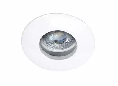 HIDRO - Encastr� GU5,3, IP20/65, Vol.1, rond, fixe, blanc, lampe non incl. (4075)