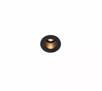 HORN MINI, encastr� de plafond ou mural int�rieur, noir, LED, 1,2W, 3000K (1000915)