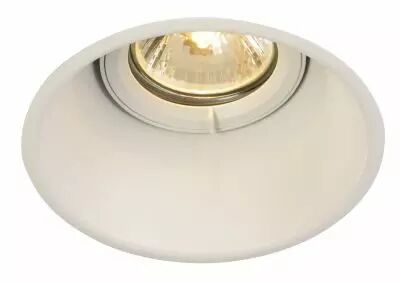 HORN-T, encastr� de plafond int�rieur, blanc mat, GU10/QPAR51, 50W max (113141)