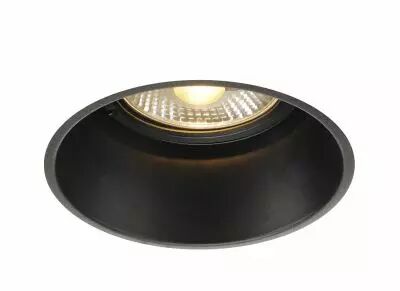 HORN-T, encastr� de plafond int�rieur, noir mat, GU10/QPAR111, 75W max (113170)