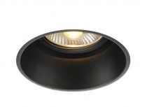 HORN-T, encastré de plafond intérieur, noir mat, GU10/QPAR111, 75W max (113170)