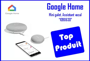 google home mini galet assistant vocal