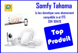 Box Somfy Tahoma domotique