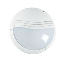HUB 270TP - Hublot Ext. IP65 IK10, blanc, E27 40W max., lpe non incl. (2206)
