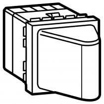 hublot mosaic 2 modules 12v~ à 24v~ ou 12v= à 24v= pour 0,6w - blanc (078561)