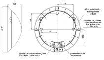 Hublot VOILA ACCESS Blanc Module LED 2750 4000K (10740400)