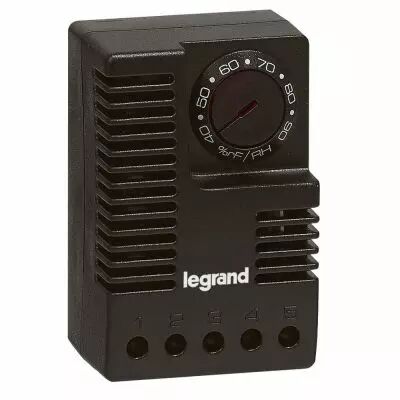 Hygrostat - 230 V~ - 50/60 Hz - IP 20 - r�glable 35 � 100 % d\'humidit� (035311)