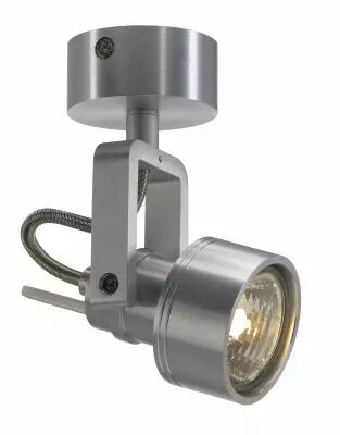 INDA, applique et plafonnier int�rieur, alu bross�, GU10/QPAR51, 50W max (147559)
