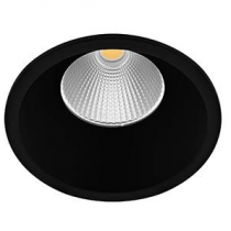 indigo-aby 2 rd 9w 950lm 4000k 36° dim noir mat (do462nw05)