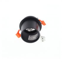 indigo-akis r gu10 max10w par16 noir mat (do51205)