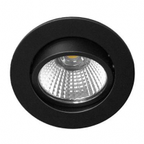 indigo-al1014 rdx 9w 940lm 3000k 38° ip44 dim noir mat (do16005)