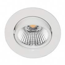 indigo-al1014 rdx 9w 990lm 4000k 38° ip44 dim blanc mat (do16130)