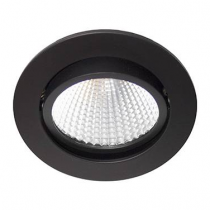 indigo-al1015 rx 12w 1200lm 4000k 38° noir mat (do108nw05)