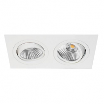 indigo-al2014 sdx 2x9w 2x940lm 4000k 38° dim blanc mat (do18330)