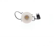 indigo-al3012 rd warm 6w 530lm 38° ip44 dim blanc mat (do33030)