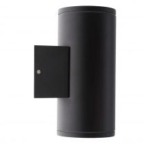 indigo-alto 2 gu10 max 2x7w ip54 noir mat (ou50905)