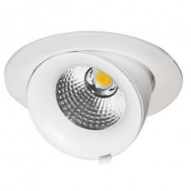 indigo-amy rdx 9w 1050lm 3000k 38° dim blanc mat (do226ww30)