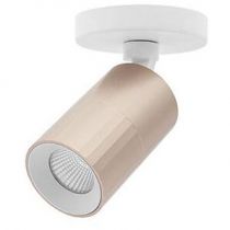 indigo-aurea 1 c 6w 715lm 38° dim blanc mat - rose (wa25682)