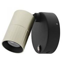 indigo-aurea 1 w 7w 625lm 38° dim noir mat - champagne (wa25808)