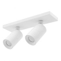 indigo-aurea 2 c 2x6w 2x715lm 38° dim blanc mat (wa25730)
