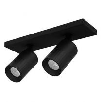 indigo-aurea 2 c 2x6w 2x715lm 38° dim noir mat (wa25705)