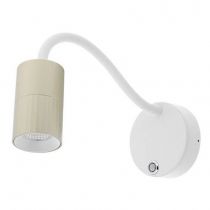 indigo-aurea 2 w 7w 625lm 38° dim blanc mat - champagne (wa25949)