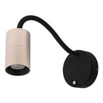indigo-aurea 2 w 7w 625lm 38° dim noir mat - rose (wa25983)