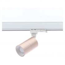indigo-aurea 3 t 6w 715lm 38° dim blanc mat - rose (tr43382)