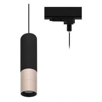 indigo-aurea 3 tp 6w 715lm 38° dim noir mat - rose (tr43483)