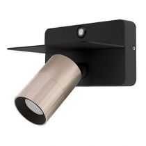 indigo-aurea 3 w 7w 625lm 38° dim noir mat - rose (wa26083)