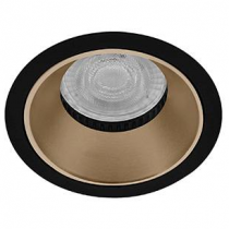 indigo-bali r gu10 max10w par16 noir mat - champagne (do51308)