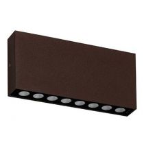 indigo-brikpro 1 a 14w 3000k 1300lm ip67 acier corten (bp22/1c/3k/br)